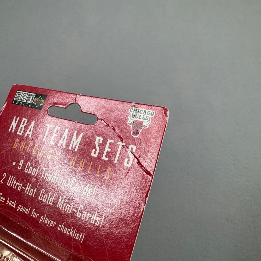 1997 Upper Deck Collector's Choice NBA Team Set Chicago Bulls Michael Jordan NEW - Picture 5 of 5